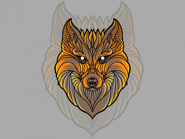 Fox t-shirt design