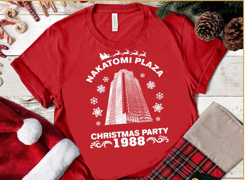 Nakatomi plaza christmas party 1988 svg,Nakatomi Plaza Christmas Party 1988,Nakatomi Plaza Christmas svg,Nakatomi Plaza buy t shirt design
