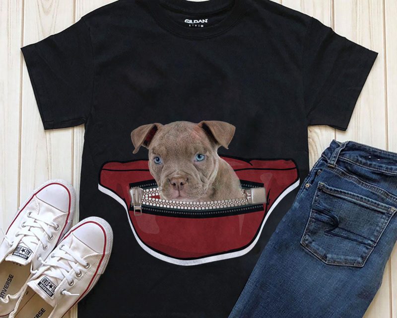 Dog in Waist Pack – 20 Popular Dog Breeds tshirt factory