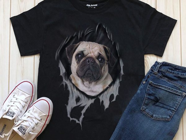 Dog in tee – 20 versions t-shirt design png