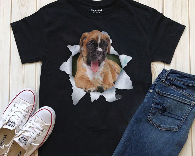 Dog In T-shirt- 20 Popular Dog Breeds tshirt factory