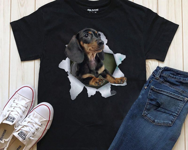 Dog In T-shirt- 20 Popular Dog Breeds tshirt factory