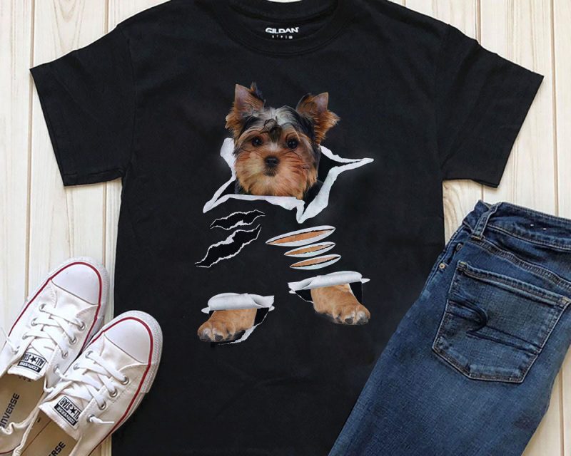 Dog In Tshirt- 20 Popular Dog Breeds buy t shirt designs artwork