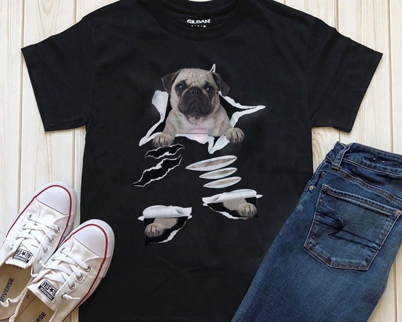 Dog In Tshirt- 20 Popular Dog Breeds buy t shirt designs artwork