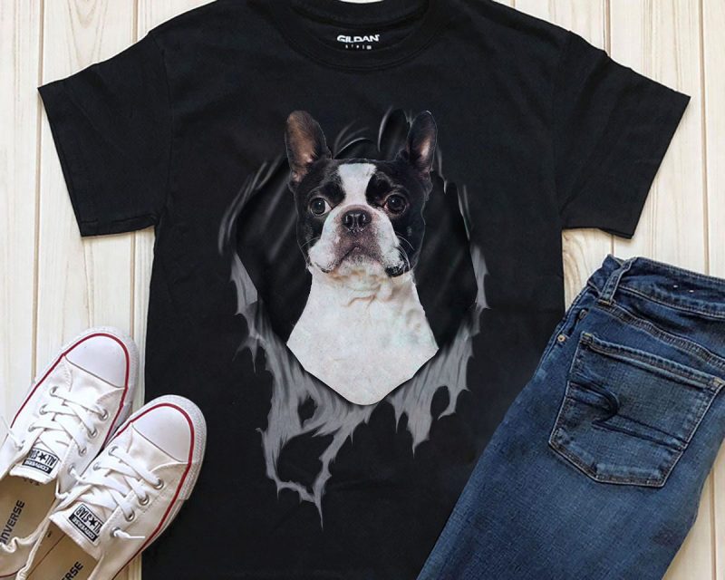 Dog in Tee – 20 versions buy t shirt design
