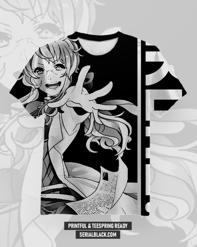 Anime Girl #2 T-Shirt Design vector shirt designs