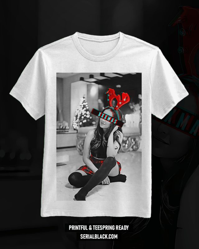 XXXMAS Christmas V3 T-Shirt Design t-shirt designs for merch by amazon