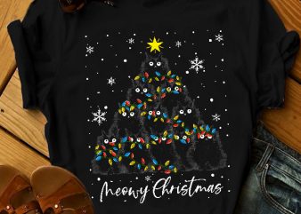 MEOW CHRISTMAS buy t shirt design