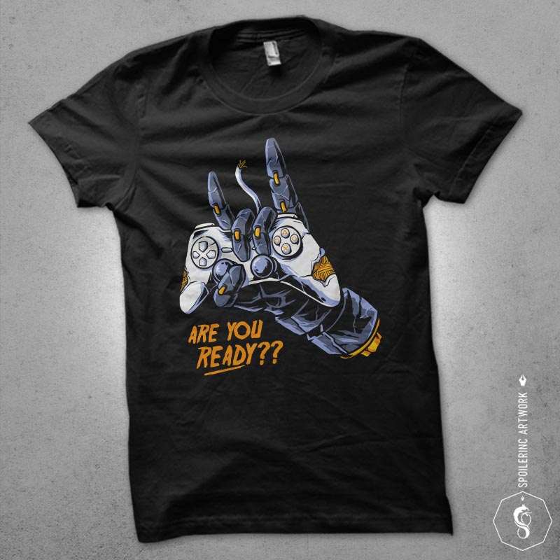 broken machine Graphic t-shirt design tshirt designs for merch by amazon