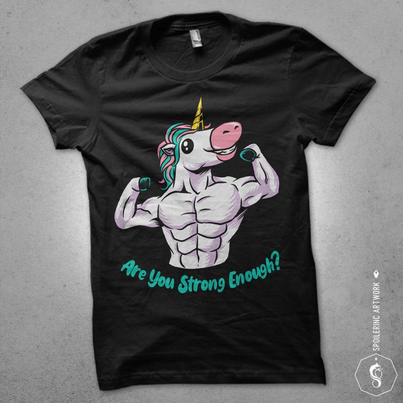 badass unicorn t-shirt design vector shirt designs