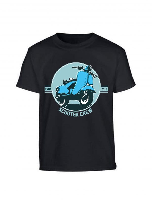 scooter crew t shirt designs for printful