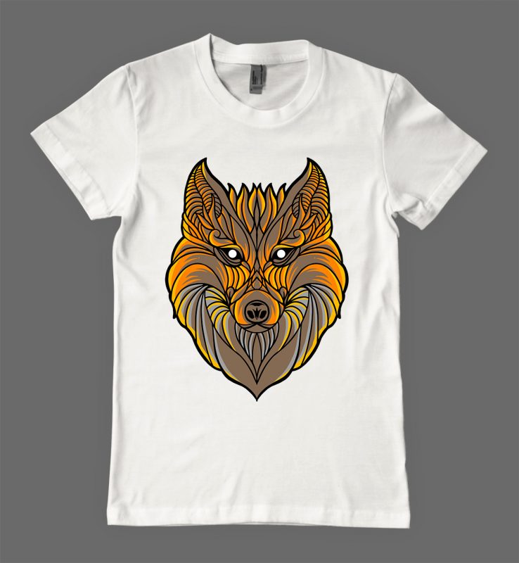 fox t-shirt design t shirt designs for sale
