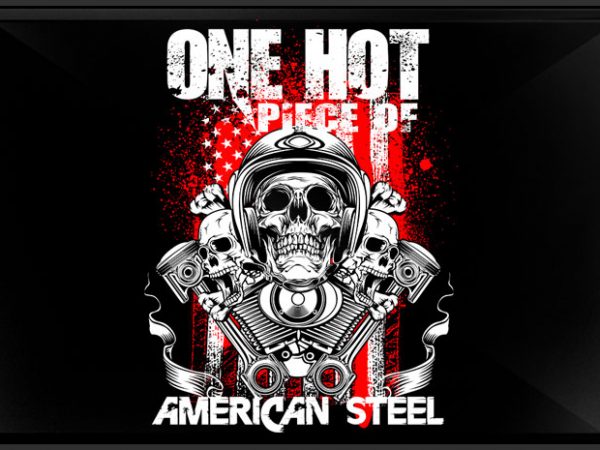 One hot piece vector t-shirt design for commercial use