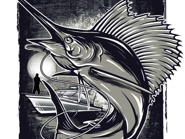 Sailfish buy t shirt design