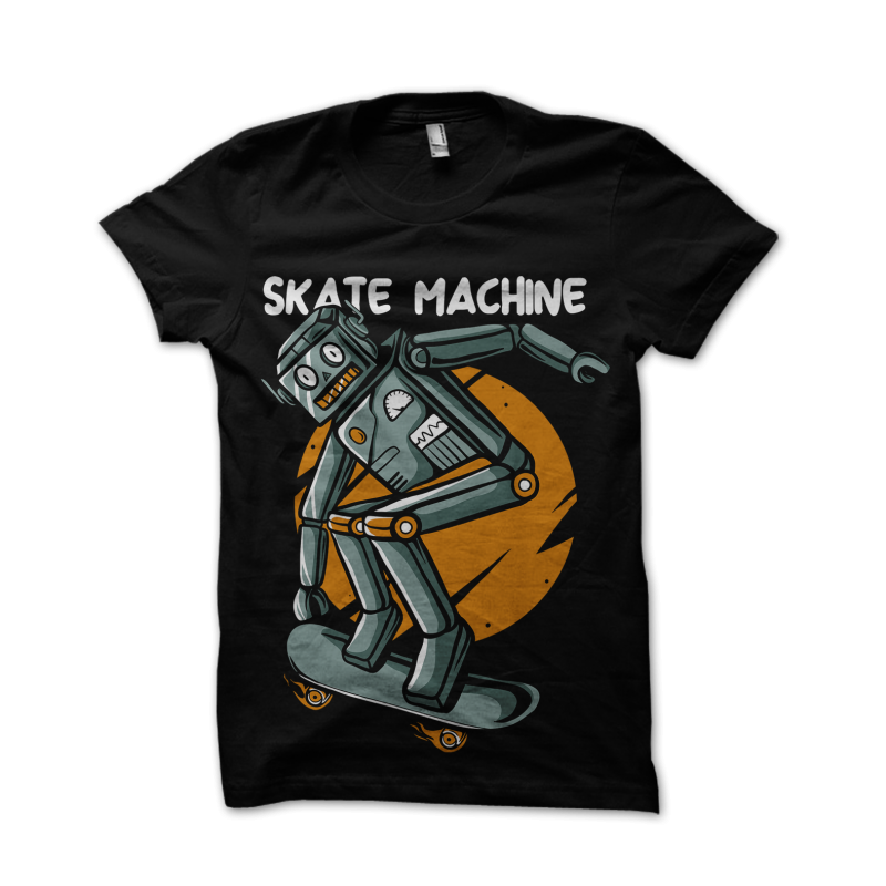 Skate machine buy tshirt design