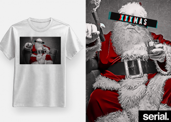 XXX Christmas T-Shirt Design