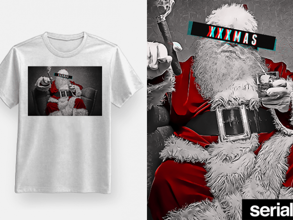 Xxx christmas t-shirt design