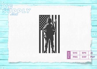 soldier silhouette png american flag detail buy t shirt design artwork