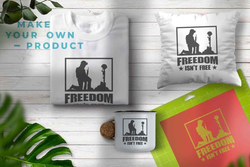 Freedom Is not Free SVG vector and PNG files vector shirt designs