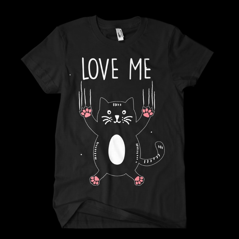 love me tshirt design for merch by amazon
