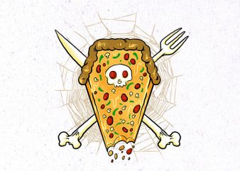 dead of pizza Graphic t-shirt design