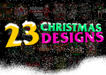 BUNDLE of 23 Christmas Designs