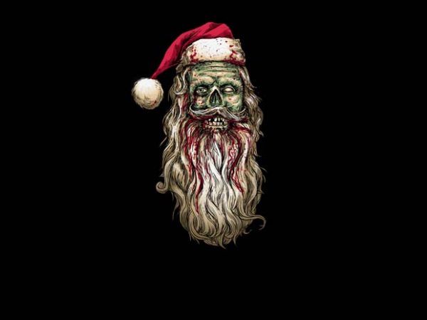 Christmas dead t shirt design for download