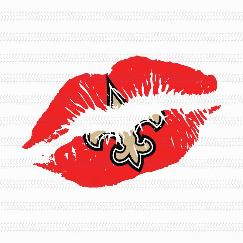 Download Lips new orleans saints design svg,New Orleans Saints svg,New Orleans Saints,New Orleans Saints ...