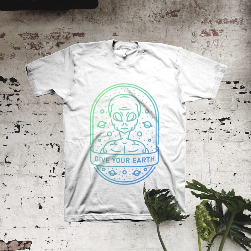 Give Your Earth tshirt design for sale