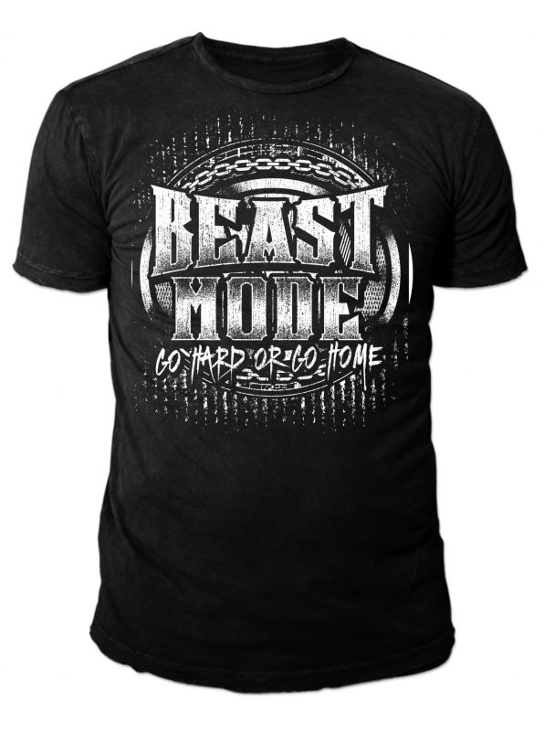 BEAST MODE vector shirt designs