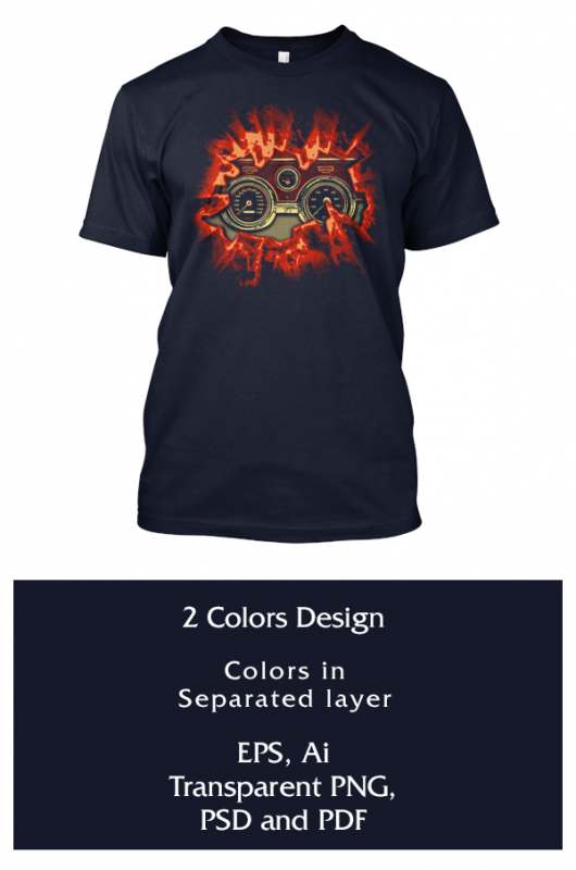 Gauges t-shirt designs for merch by amazon
