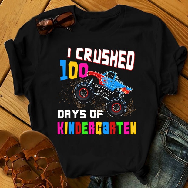 Download Super Cool 100 Days School Bundle - 55 Designs