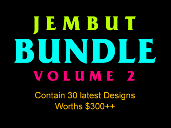Jembut bundle volume 2 (30 designs)
