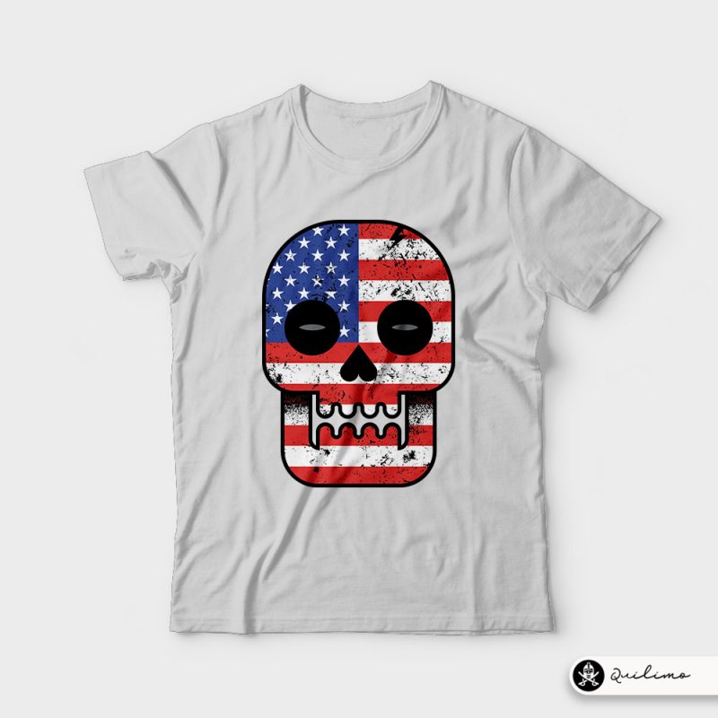 American Till Die tshirt design for sale