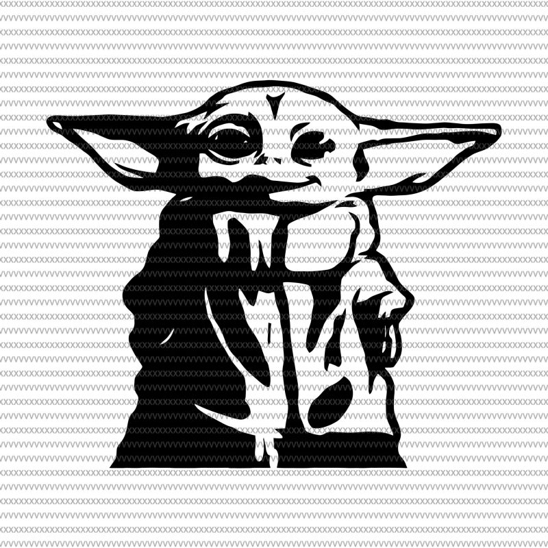 Download Baby Yoda Illustration Vector - Free Premium Vector Download