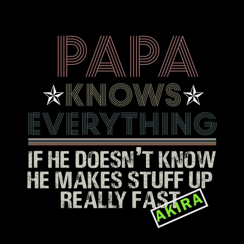 Papa Knows Everything svg,Papa Knows Everything if he doesn’t know he makes stuff up really fast t shirt designs for sale