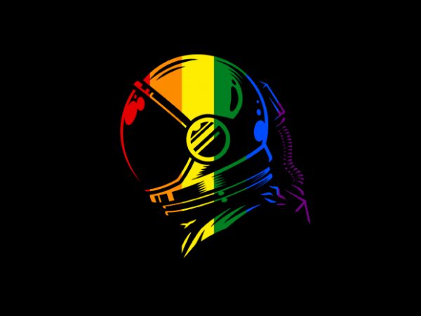 Space vector t-shirt design