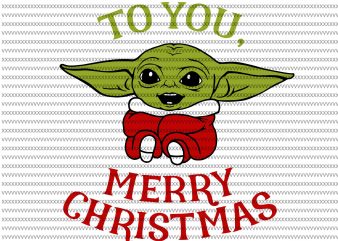 Free Free 349 Baby Yoda Christmas Svg Free Download SVG PNG EPS DXF File