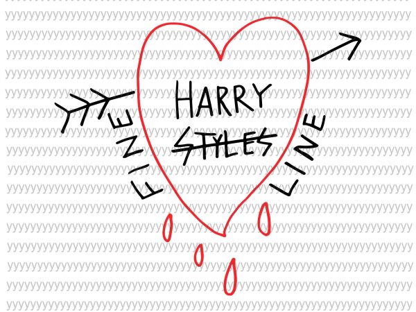 Harry styles fine line svg, png, dxf, eps file t shirt design png