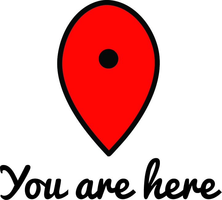 You are here t shirt design png
