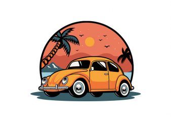 Summer Holiday Vector t-shirt design