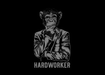 hardworker Vector t-shirt design