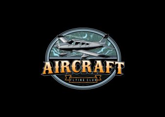 Aircraft Vector t-shirt design