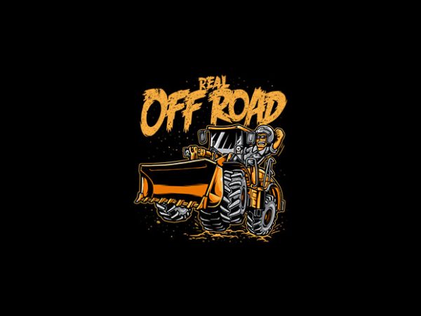 Real off road vector t-shirt design