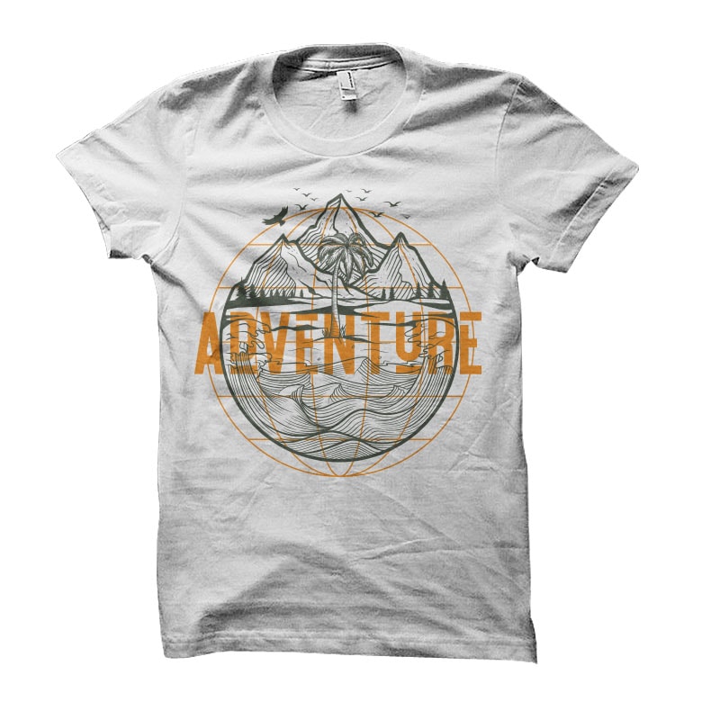 adventure trips Vector t-shirt design buy t shirt design