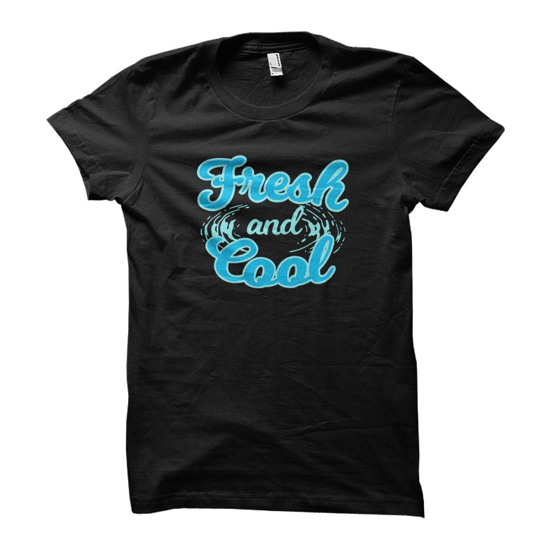 Fresh & Cool Vector t-shirt design buy tshirt design