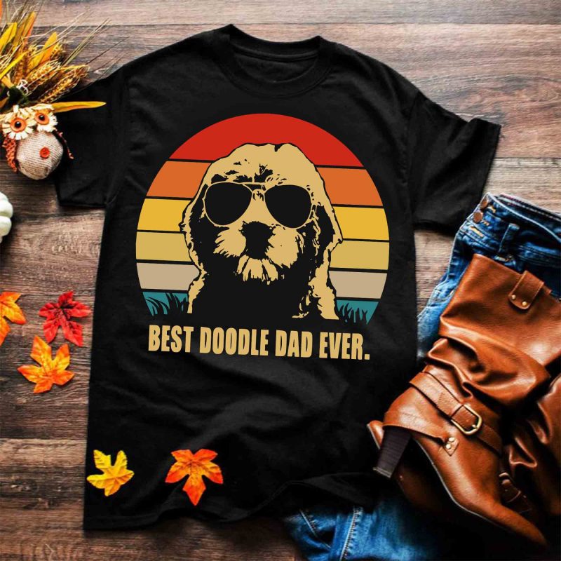 Best doodle dad ever, dad doodle vector t-shirt design template, Best Doodle Dad Ever, Best doodle dad ever svg, dad doodle, dad doodle svg, dad