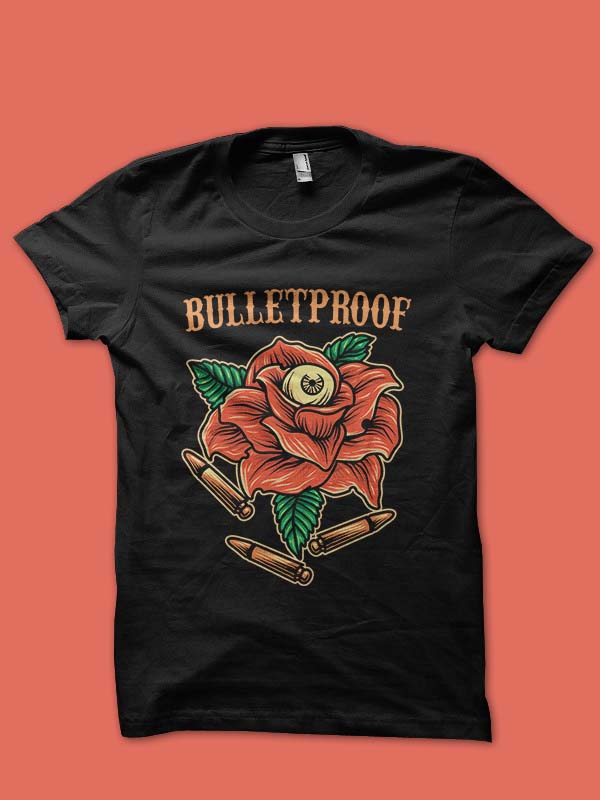 bulletproof tshirt design tshirt-factory.com