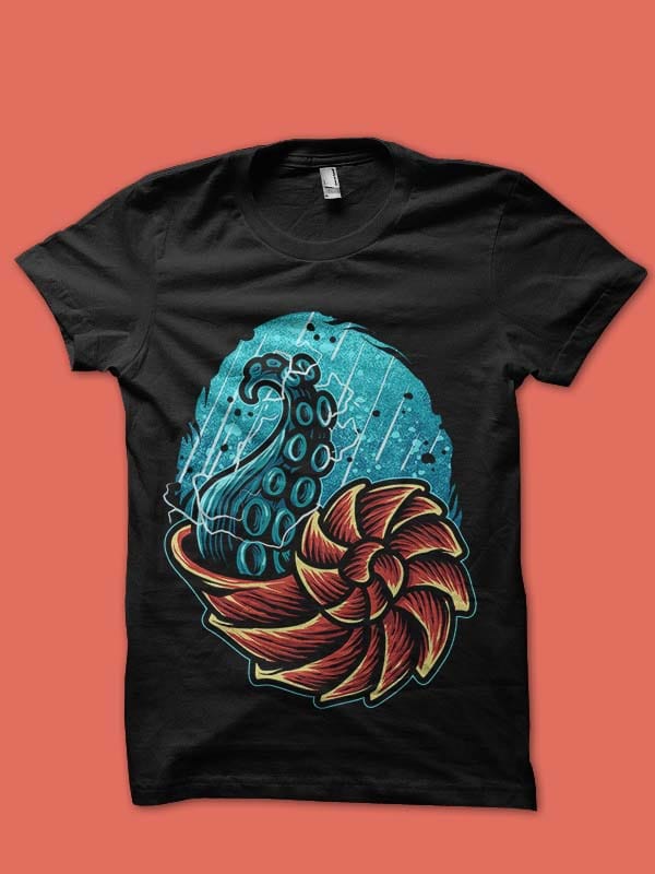 the deep guardian tshirt design tshirt-factory.com