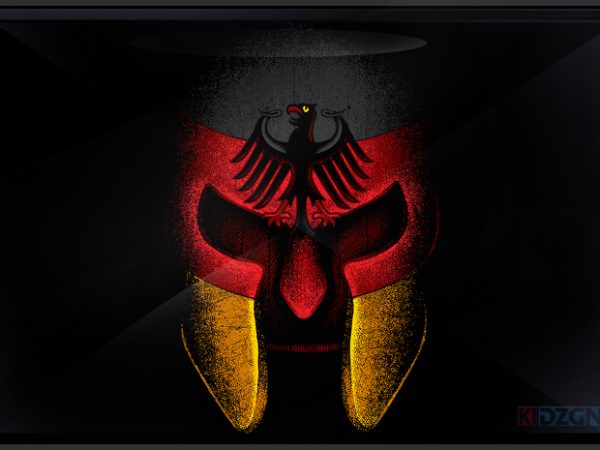 Deutsch spartan vector t-shirt design for commercial use